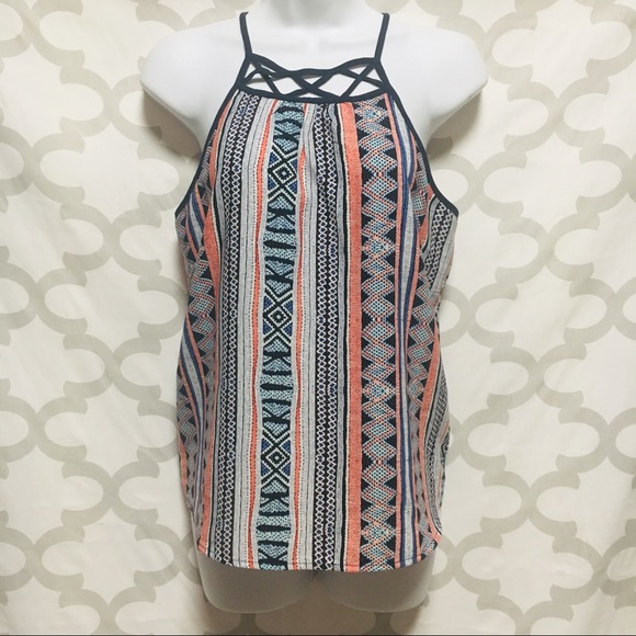 Monteau striped tank top.  EUC - Picture 1 of 6